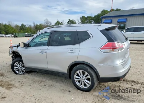 2015 Nissan Rogue S from USA, damaged, VIN KNMAT2MT7FP528503